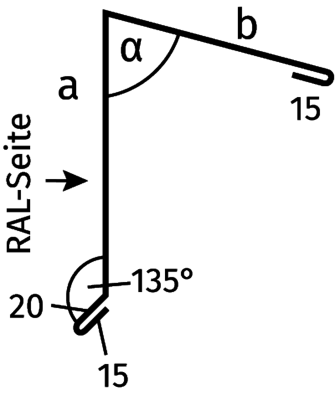 Pultfirstblech Zeichnung Pultfirstblech